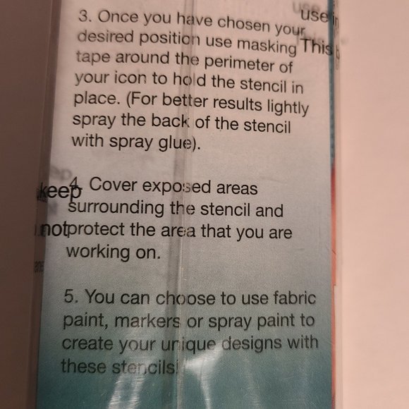 Heavy Duty Plastic Stencils and More - Picture 11 of 12